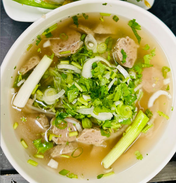 Soupe Tonkinoise au boulette de boeuf
