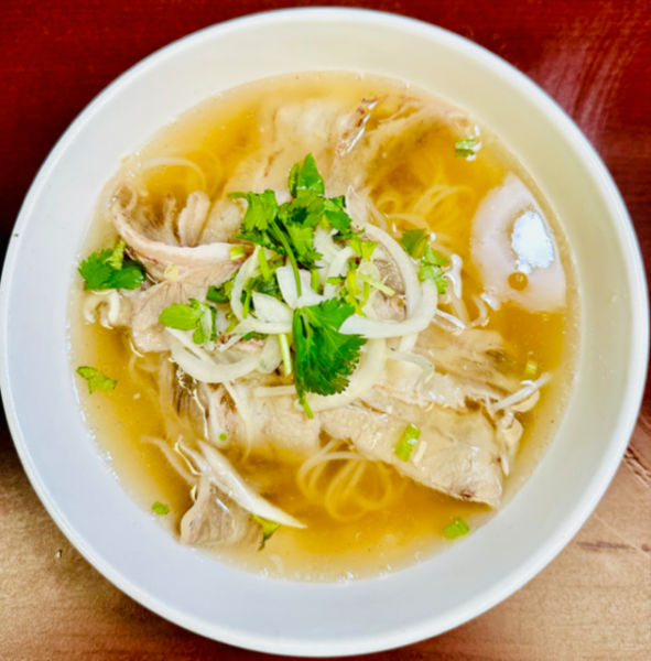 Soupe Tonkinoise au flanc de boeuf bien cuit