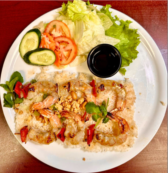 Crevettes grillées