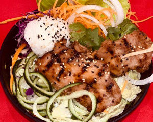 Poke: Poulet grillé / Grilled Chicken