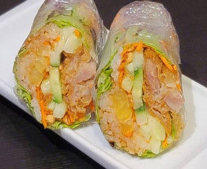 97. Printemps au Poulet / Chicken Spring Roll