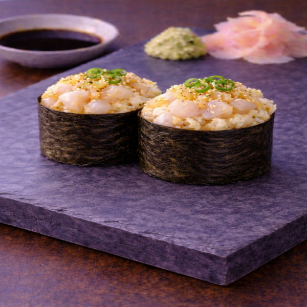G6. Gunkan Pétoncle / Scallop Tempura