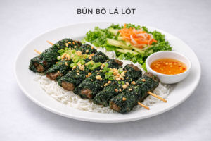V3.  Vermicelles Boeuf au feuille La Lot  / La Lot Beef Vermicelli 