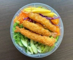 Poké Bol au Crevettes tempura