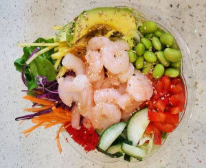 Poké Bol au Crevettes cuites