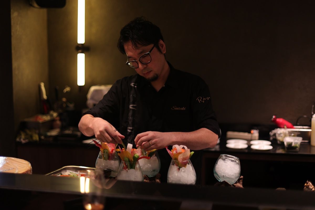 Chef Yohhei Sasaki Menyajikan Omakase di Rin Culinary Art (3)