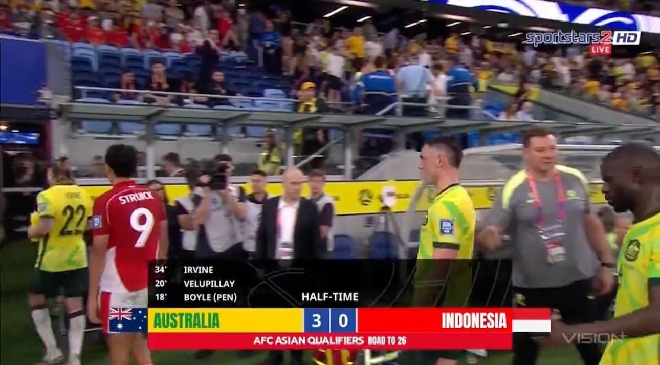 Babak Kedua Sudah Mulai, Ini Link Live Streaming Timnas Indonesia vs Australia Sore Ini!