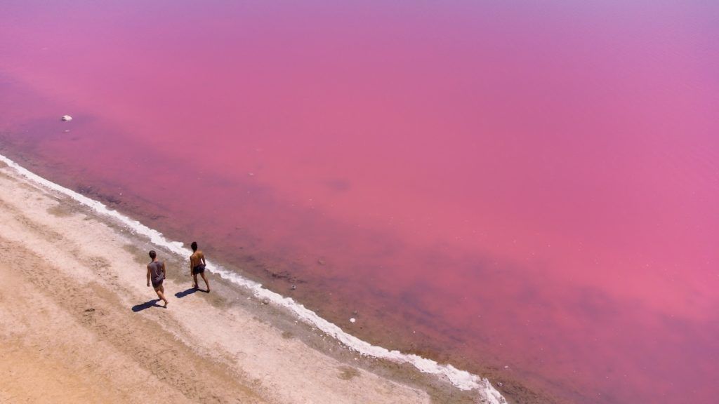 Hutt Lagoon Pink Lake