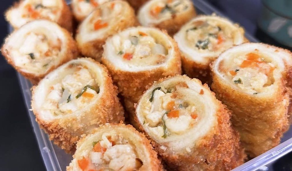 Resep Chickenroll Jamur Enoki, Resep Olahan Jamur Enoki