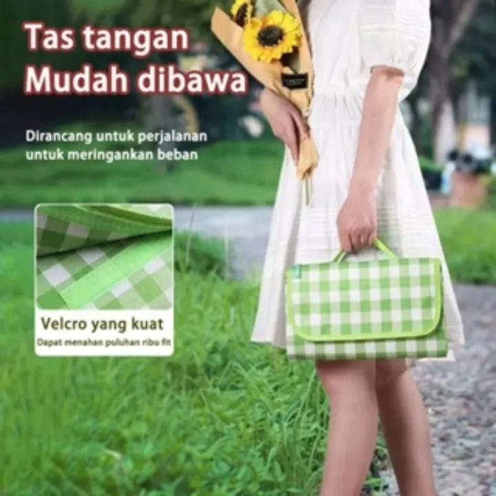 10 Rekomendasi Tikar Piknik Anti Air Terbaik 2025 2 Tikat Lipat Jumbo