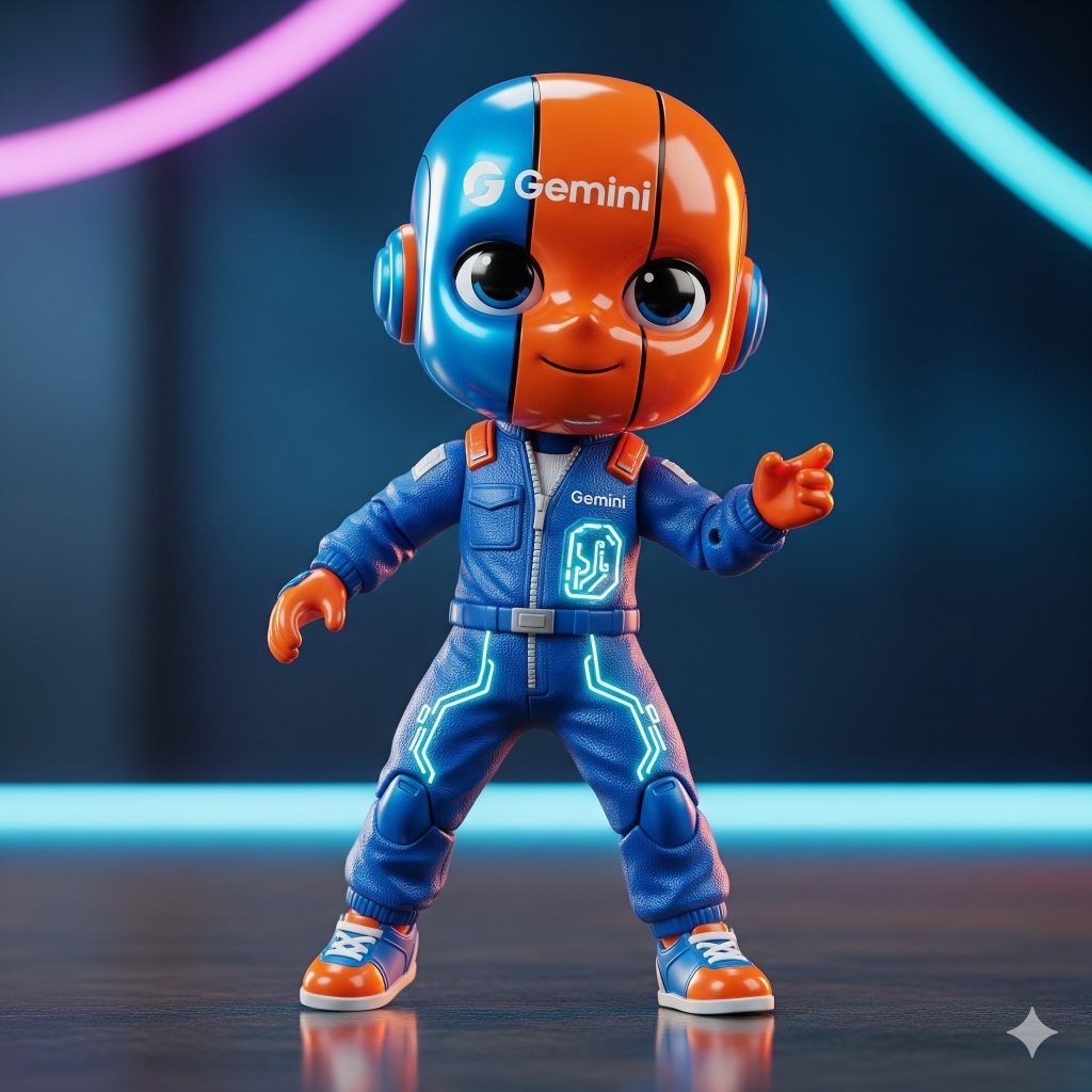 Miniatur Orang Futuristik