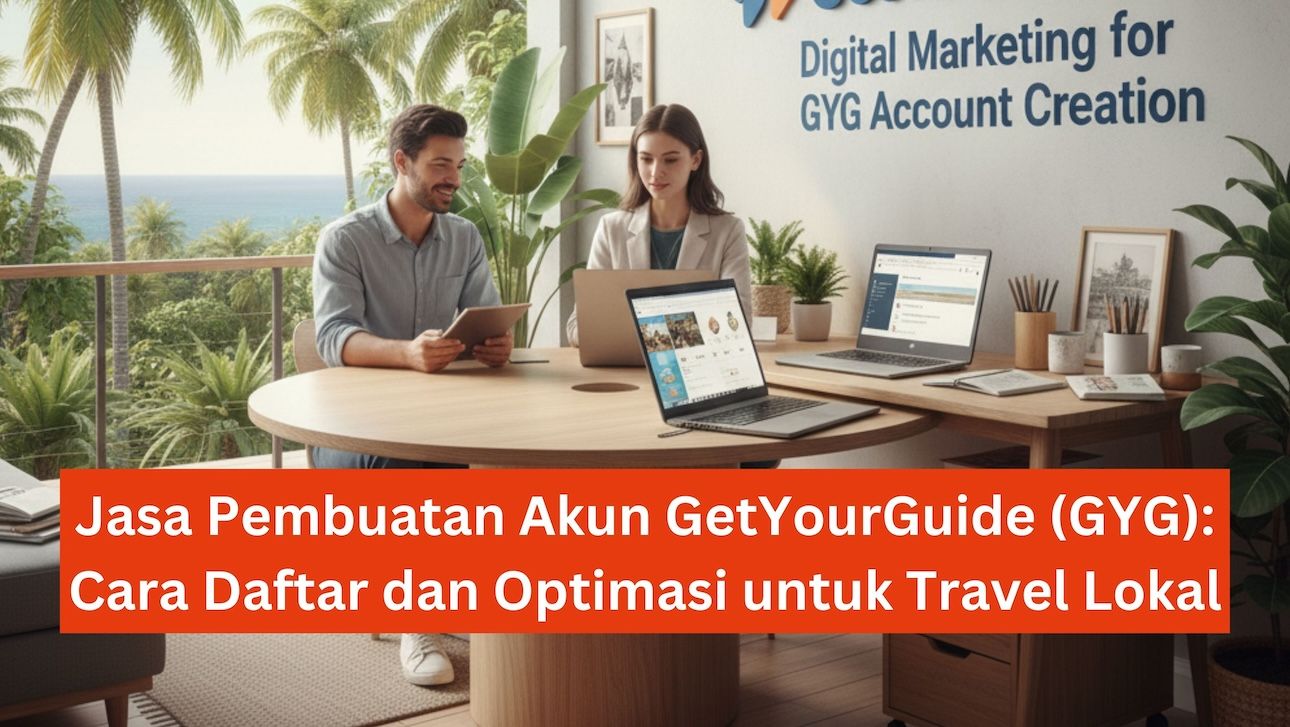 Jasa Pembuatan Akun GetYourGuide atau GYG