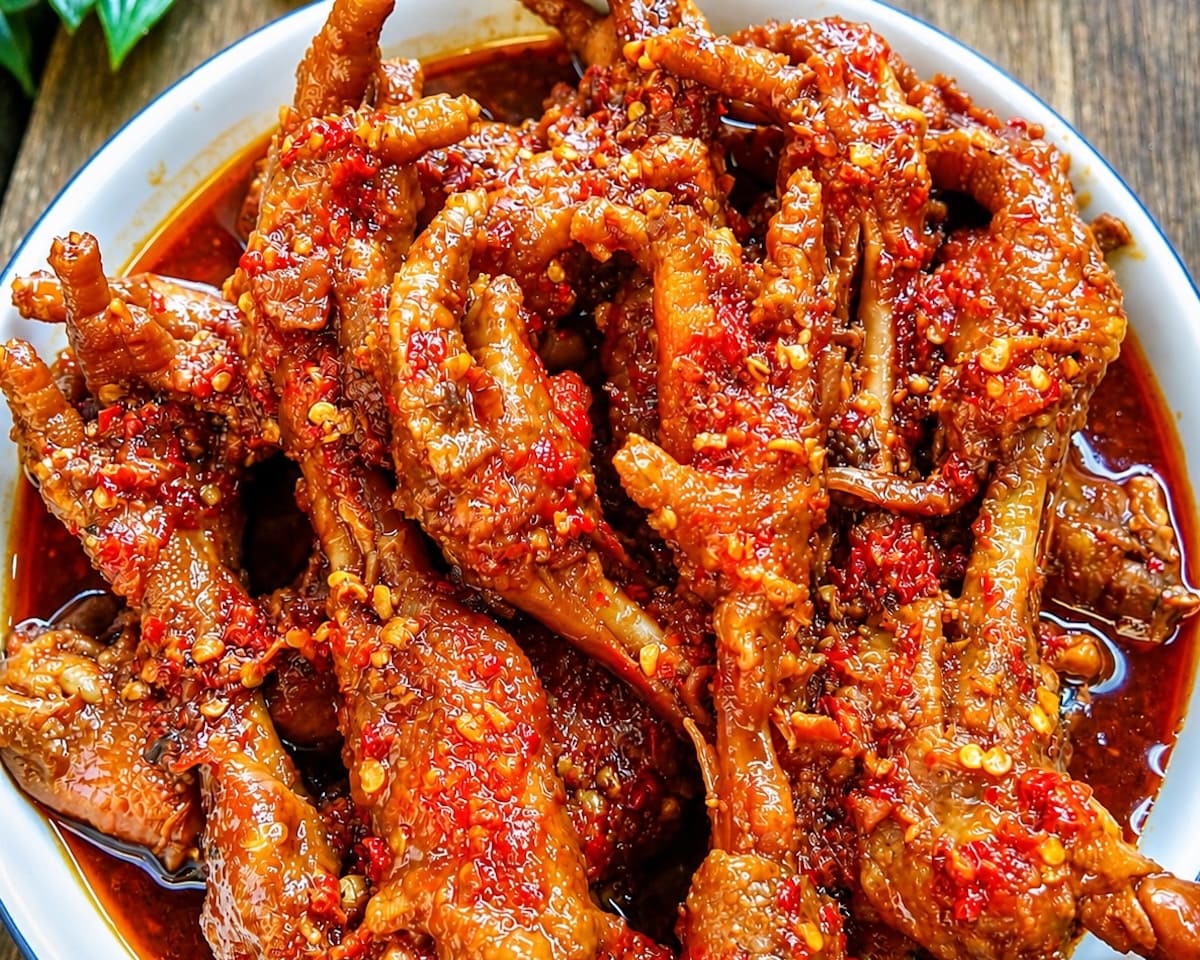 Resep Ceker Mercon Pedas Manis
