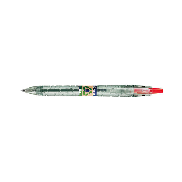 Pilot B2P Ecoball Ballpoint Red Pk10