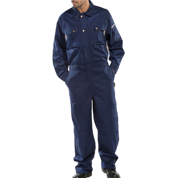 Beeswift Click Prem Coverall NBlu 48