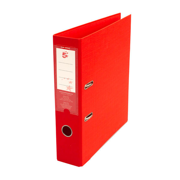 Prem PP Lach File A4 Red Pk10