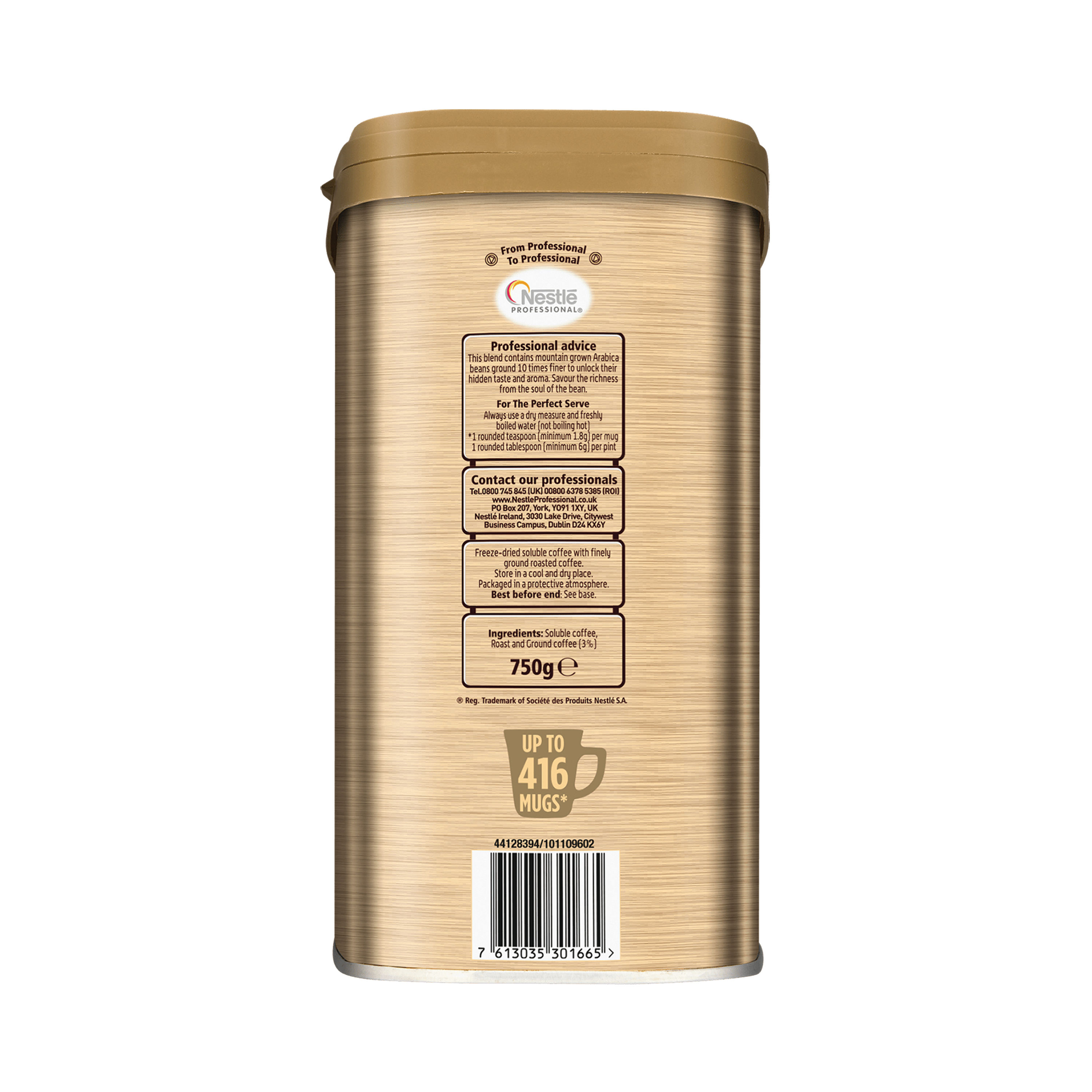NESCAFE GOLD BLEND COFFEE 750G TIN - Niche Office Solutions LTD
