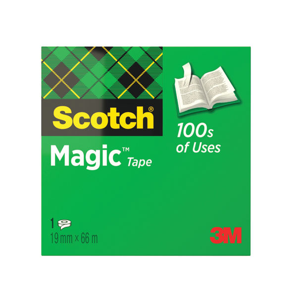 Scotch Magic 810 (19mm x 66m) Invisible Tape Matte-finish
