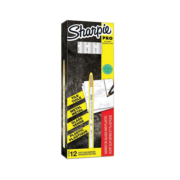 Sharpie China Wax Marker Pencil Peel-off Unwraps To