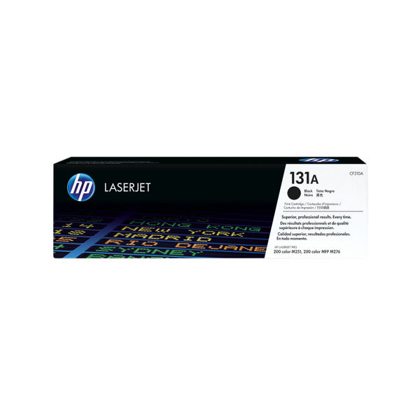 HP 131A (Yield: 1,600 Pages) Black Toner Cartridge
