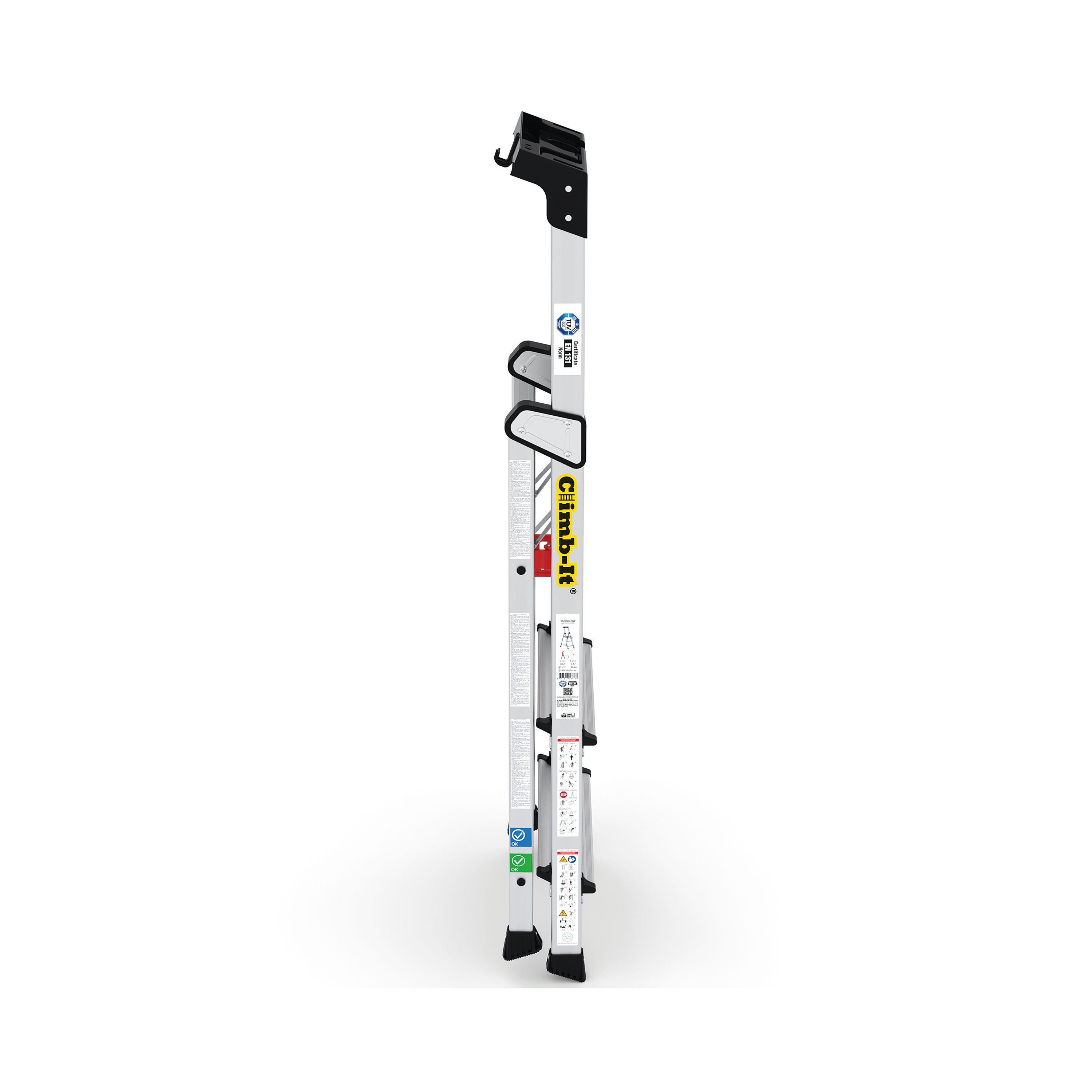 CLIMB-IT PROF 3 TREAD STEP LADDER - Niche Office Solutions LTD