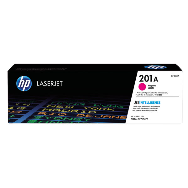 HP 201A (Yield: 1,400 Pages) Magenta Toner Cartridge