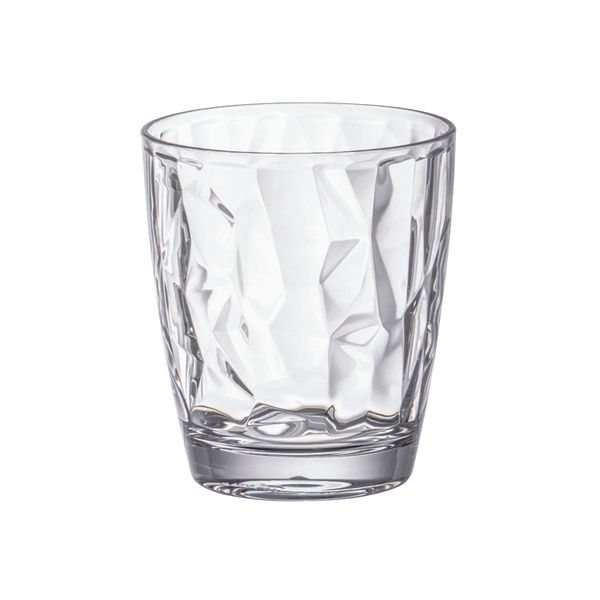 Tumbler 380ml Polycarb Clear Pk6