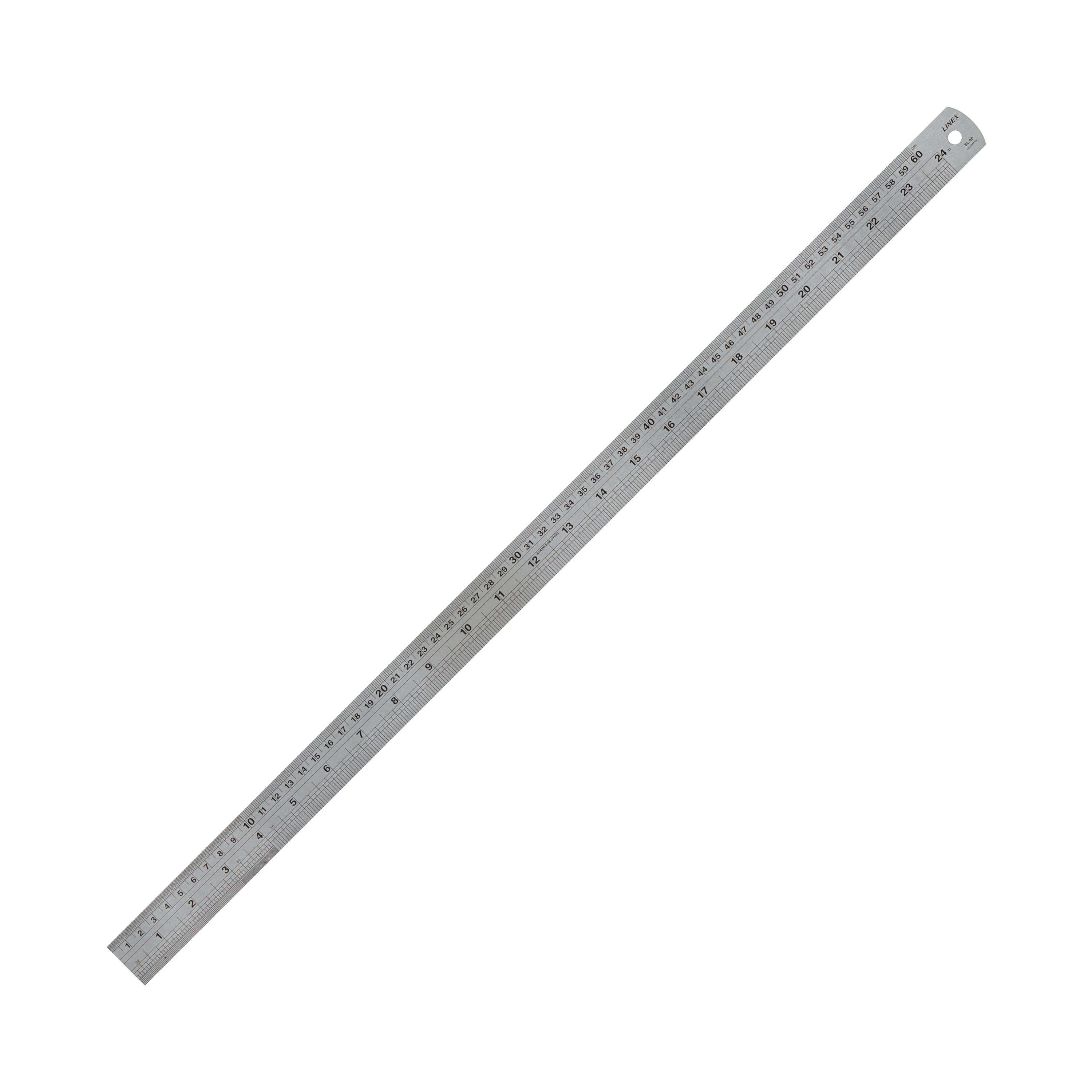 Linex Technical Ruler LINEX STEEL RULER 600MM - Niche Office Solutions LTD