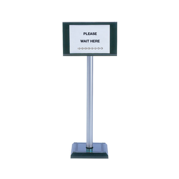 Post with A4 Signholder 370445