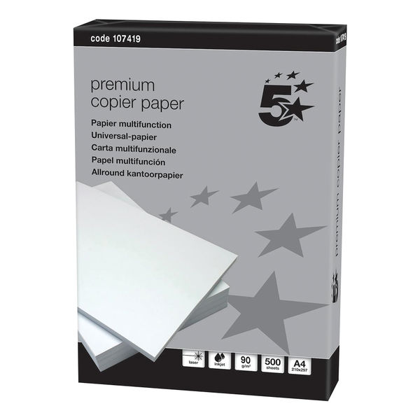 5 Star Elite (A4) Copier Navigator 90g/m2