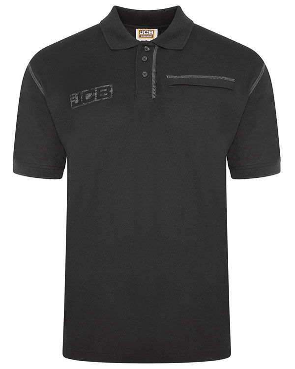 JCB Trade Work Polo Black M