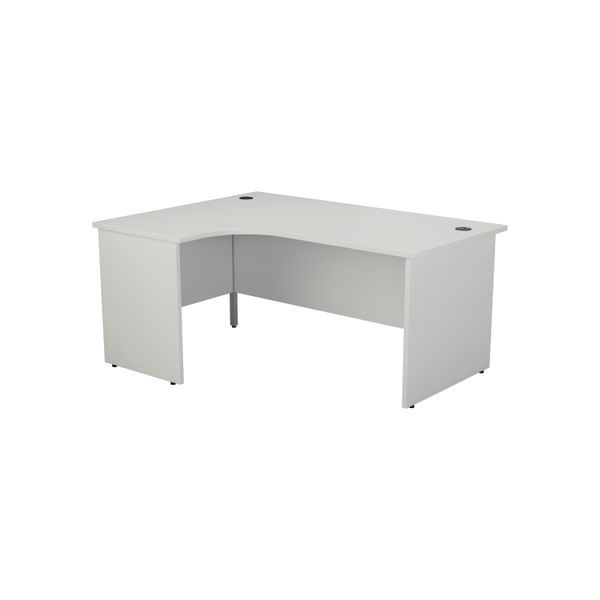 Jemini Rdl LH Desk Panel White