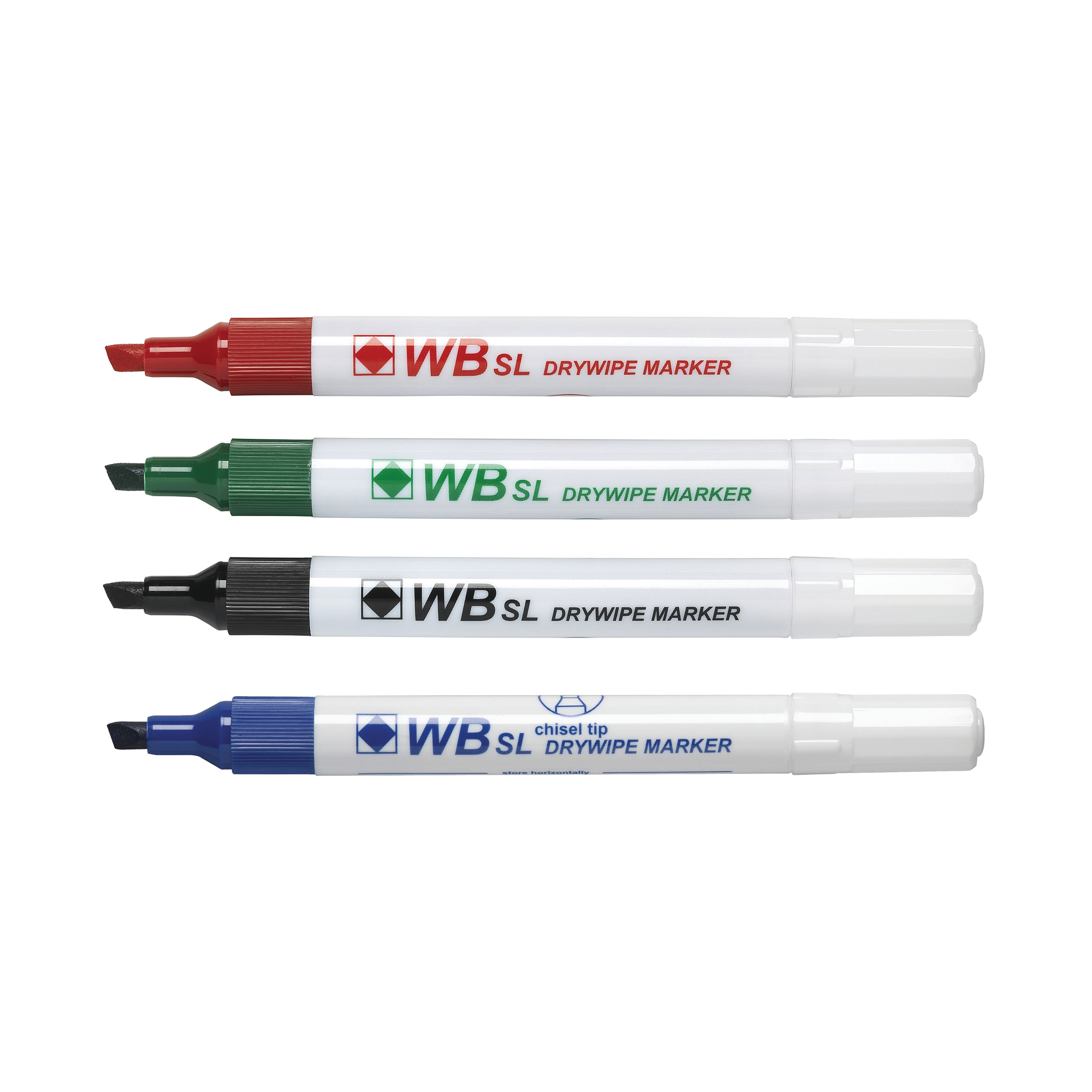 AST WHITEBOARD MARKERS CHISEL PK4 - Niche Office Solutions LTD
