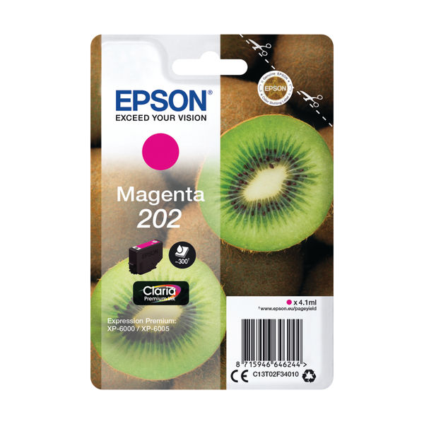 Epson 202 Ink Cartridge Magenta