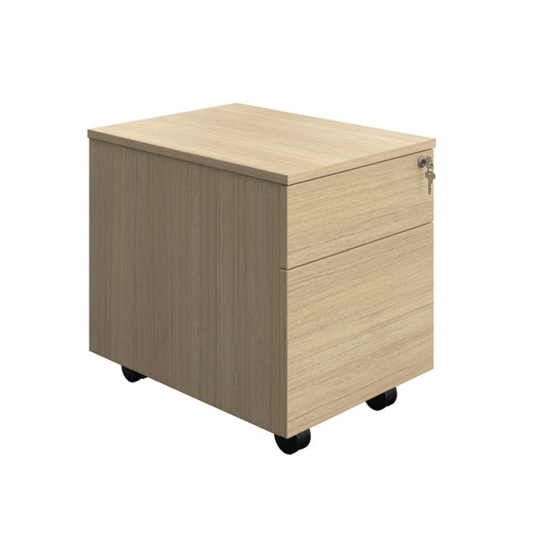 Serrion 2 Drw Mob Ped Ferrera Oak