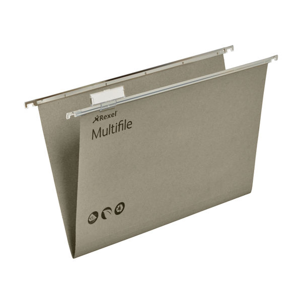 Multifile Foolscap Green 50