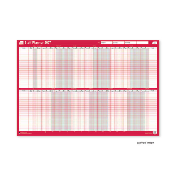 Sasco Staff Planner Unmounted 2027 2410300
