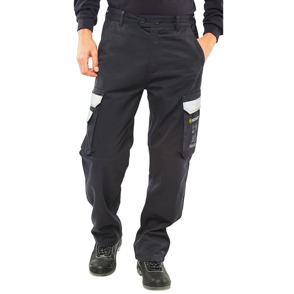 Arc Flash Trousers Dark Navy Blu 40