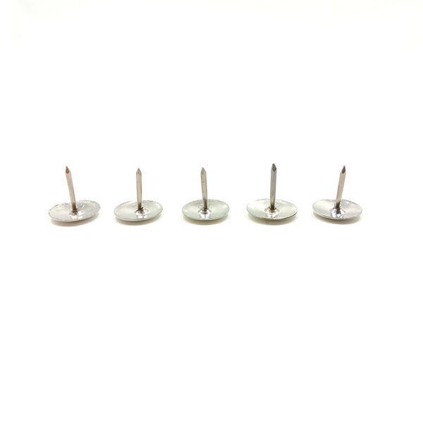 5 Star Heavy Duty Drawing Pins x120 Pins White Pack of 10 26HD-E005