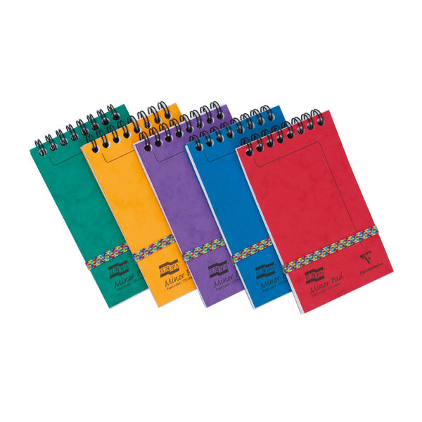 Wirebound Notepad Elasticated Ruled 90g/m2 120 Pages