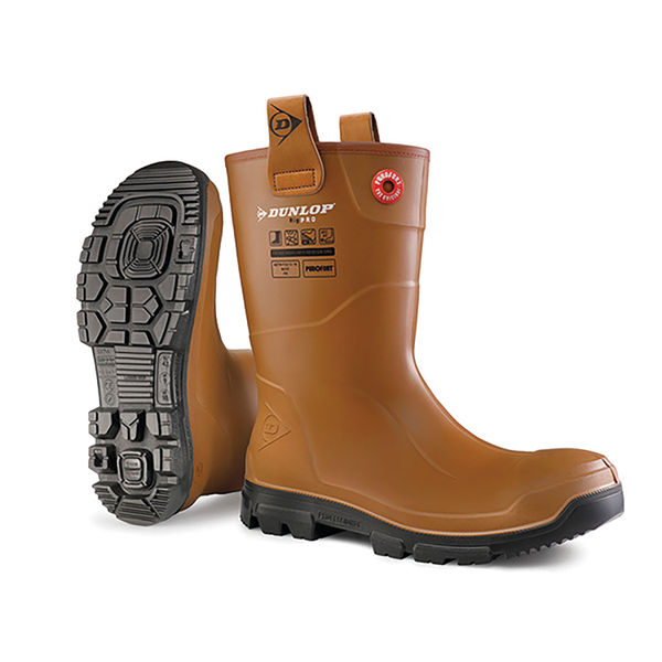Purofort Rigpro Boot 1Pr Ld Tan 11