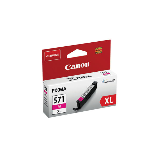 Original Canon CLI-571XLM Magenta Ink Cartridge