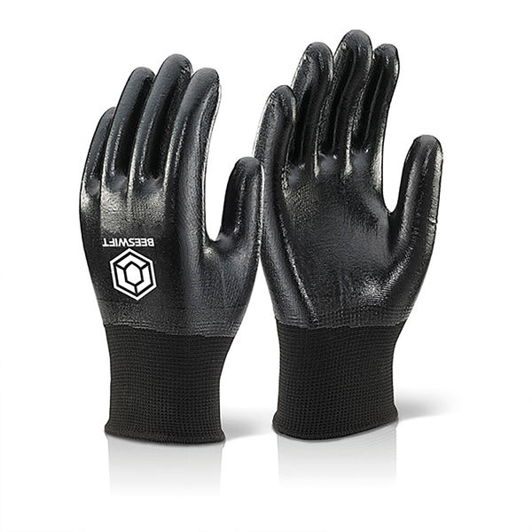 Nitril Fully Coated Poly Gloves XL