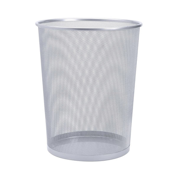 5 Star Office Mesh Waste Bin Lightweight Sturdy Scratch