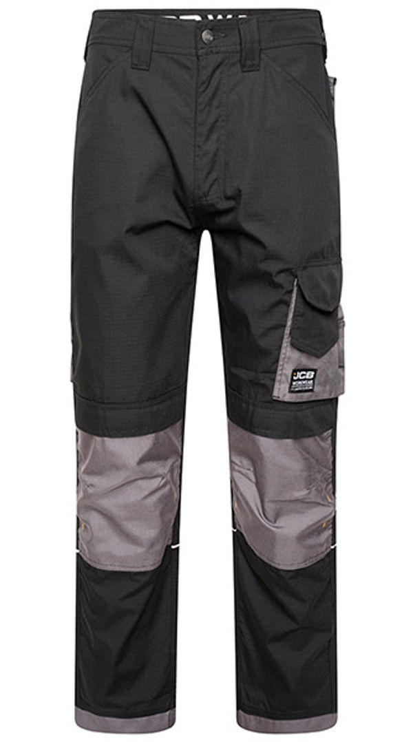 JCB Trade Rip Stop Black/Grey 42