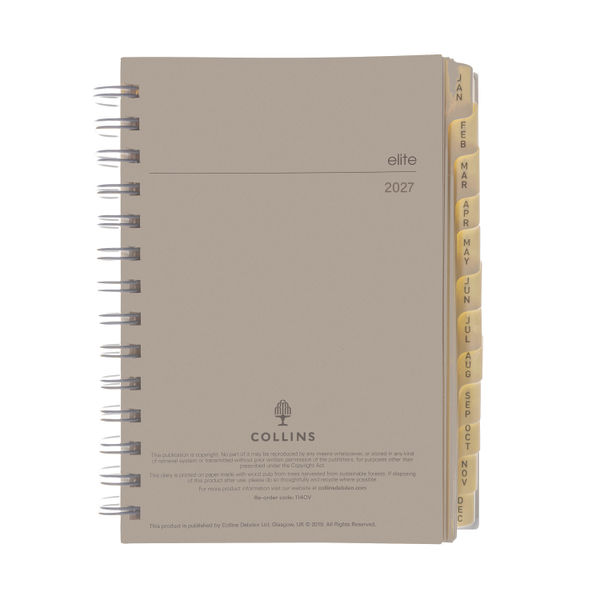Collins Elite Compact Day Per Page Refill 2027 1140R-99.27
