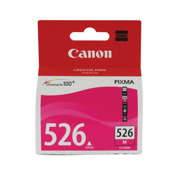 Canon CLI-526M (204 Photos) Magenta Ink Cartridge