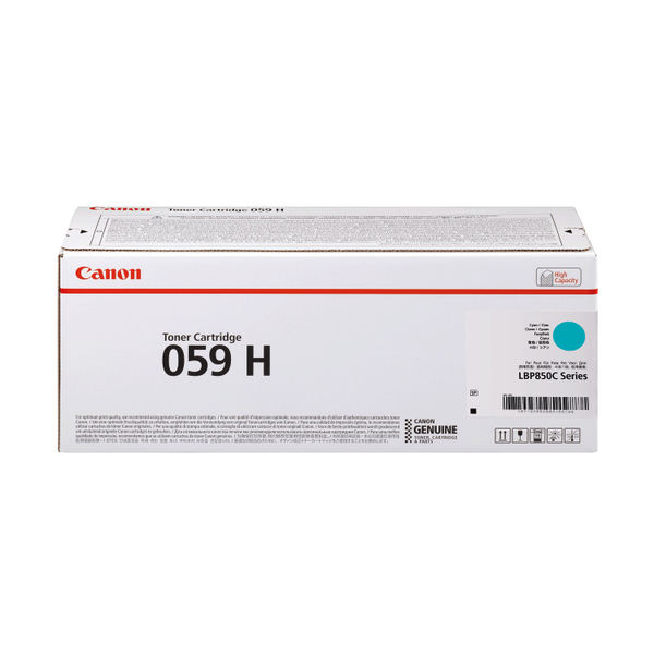 Canon 059H Toner Cartridge HY Cyan