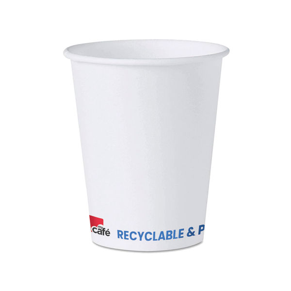 MyCafe Vend Cup Sqt 7oz Wht Pk1000