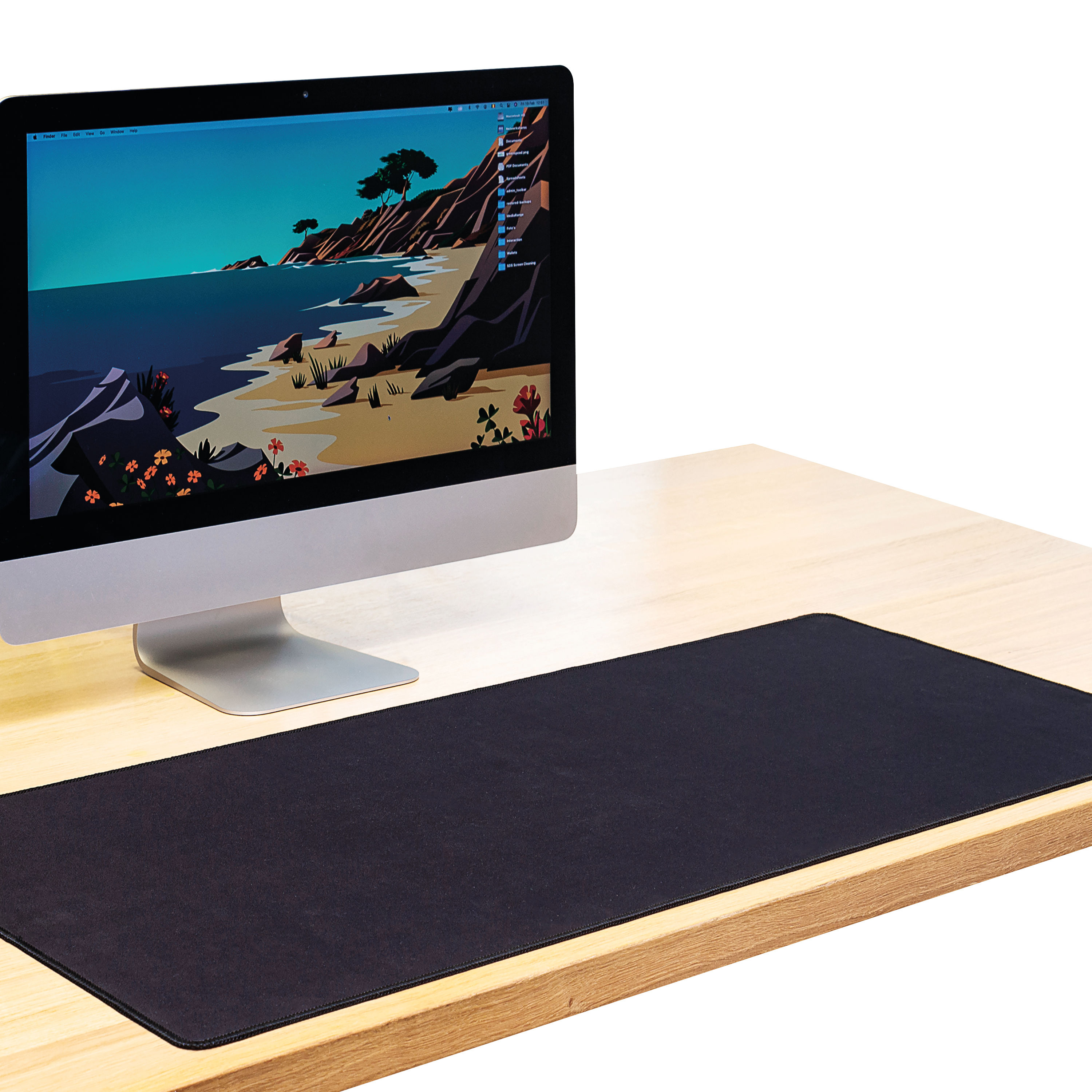 user_9095f510 マットブラックXXL GAMING MOUSE MAT 900X400MM BLACK - Niche Office Solutions LTD